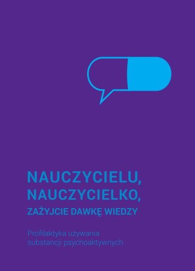 okładka: Informator o narkotykach dla nauczycieli